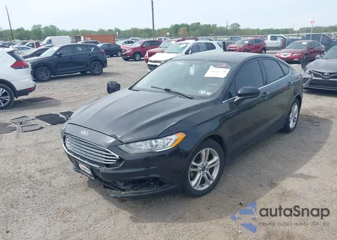 2018 Ford Fusion Se из США, поврежденный, VIN 3FA6P0H71JR106214